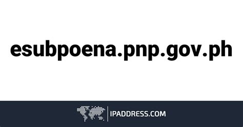 esubpoena.pnp.gov.ph|esubpoena.pnp.goev.ph.